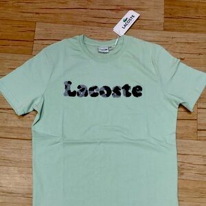 New Lacoste t-shirt with tags Light Green